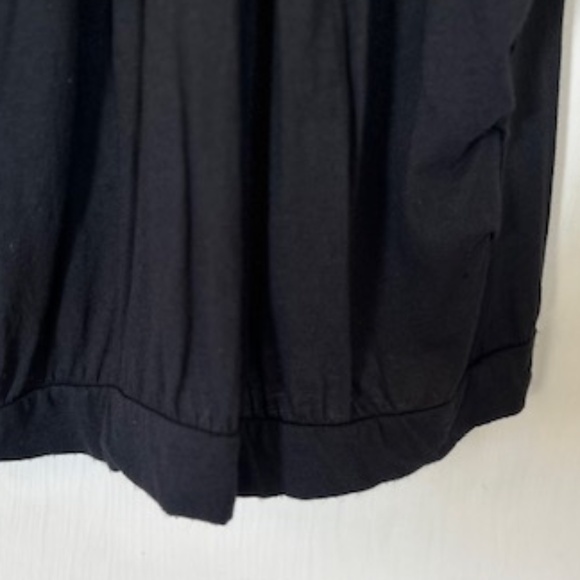 Banana Republic Black Basic Deep V-Neck Sleeveless Cinch SideTank Top Blouse - Picture 6 of 13